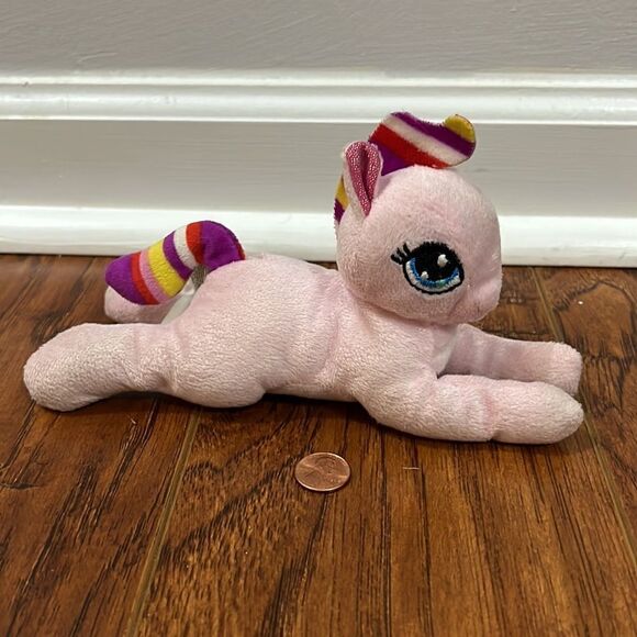 Greenbrier International My Little Pony Pink 8” Plush Stuffed Animal - Picture 10 of 11